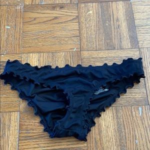 Black bikini bottoms